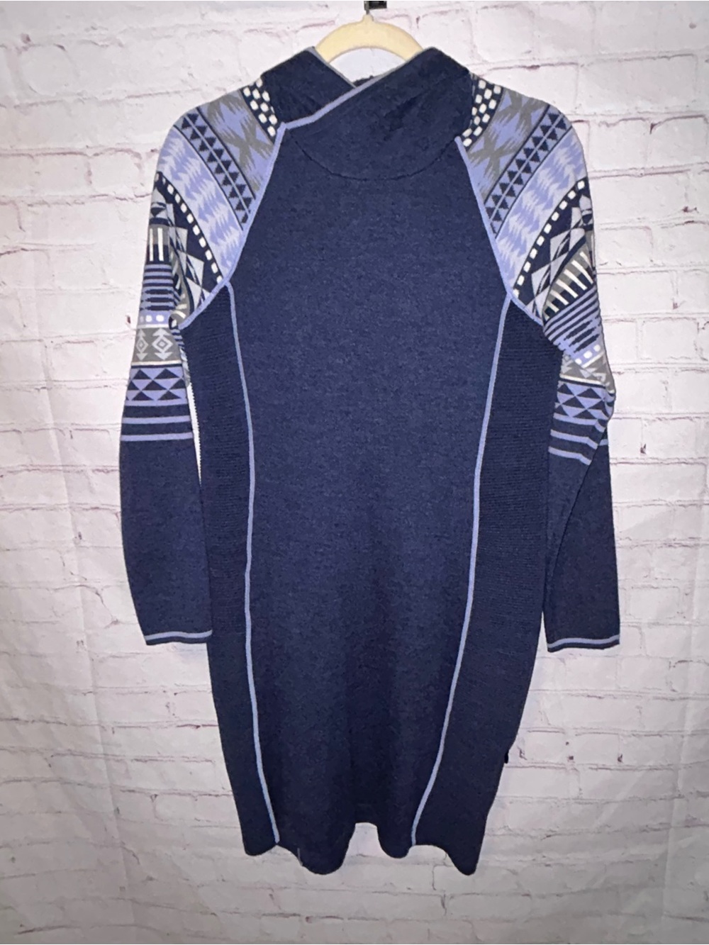 Krimson Klover for Title Nine Mover-Maker Hoodie Sweater Dress size M